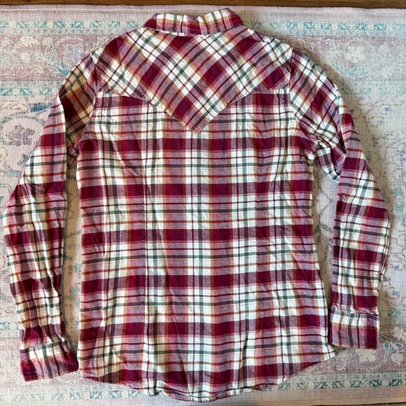 3 Wrangler buttondown shirt bundle- rodeo farm girl western country, cabin core - Picture 6 of 15